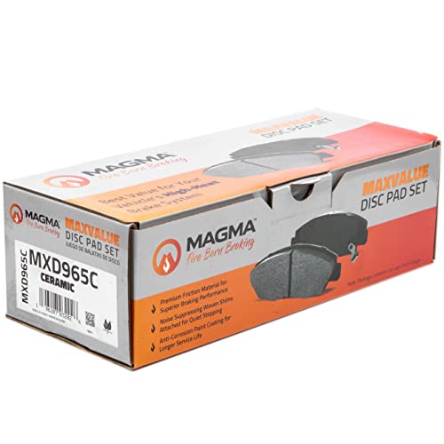 MAGMA MaxValue MXD965C Ceramic Brake Pads, Front