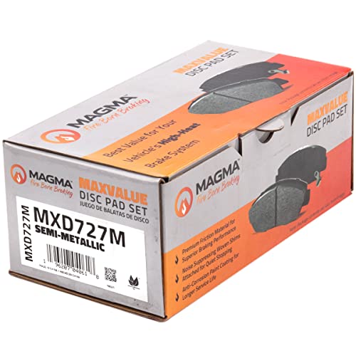 MAGMA MaxValue Semi-Metallic Brake Pads MXD727M