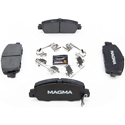 MAGMA Premium PMD1654C Ceramic Brake Pads, Front