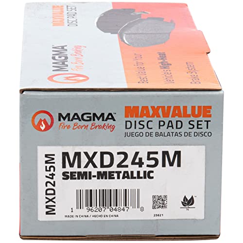 MAGMA MaxValue Semi-Metallic Brake Pads MXD245M