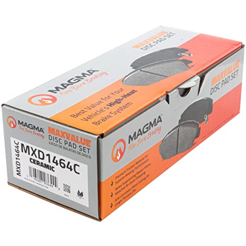 MAGMA MaxValue MXD1464C Ceramic Brake Pads, Front