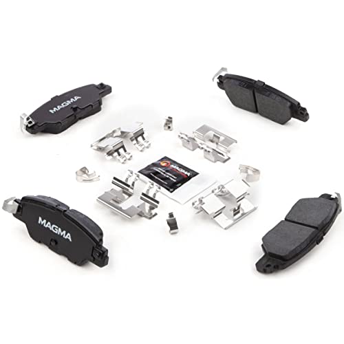 MAGMA Premium PMD1846C Ceramic Brake Pads, Rear