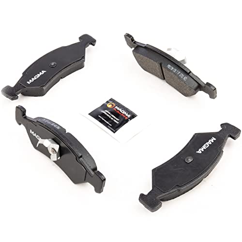 MAGMA Premium PMD170M Semi-Metallic Brake Pads, Front