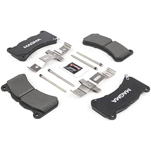 MAGMA Premium PMD1365M Semi-Metallic Brake Pads, Front