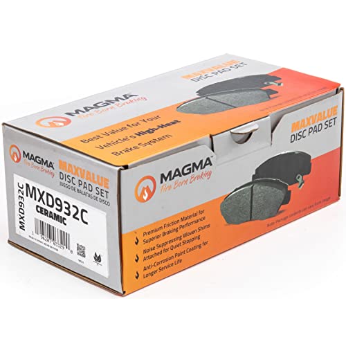 MAGMA MaxValue Semi-Metallic Brake Pads MXD932M