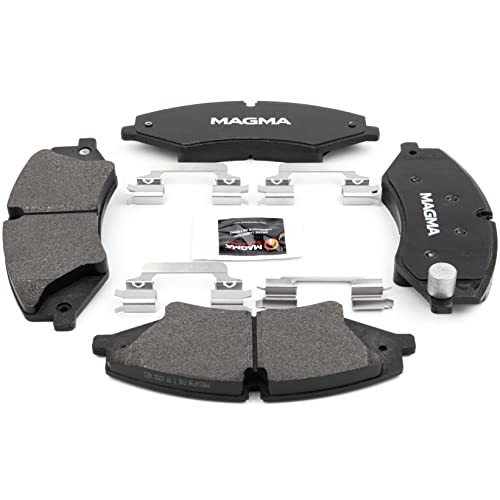 MAGMA Premium PMD1479M Semi-Metallic Brake Pads, Front