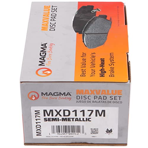MAGMA MaxValue Semi-Metallic Brake Pads MXD117M