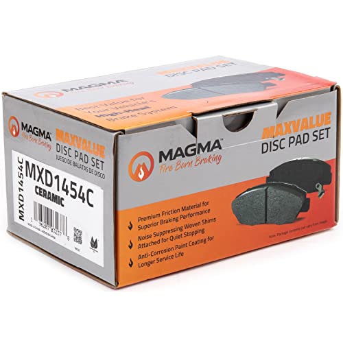 MAGMA MaxValue MXD1454C Ceramic Brake Pads, Front