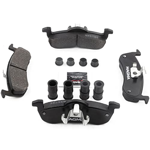 MAGMA Premium PMD1279M Semi-Metallic Brake Pads, Rear