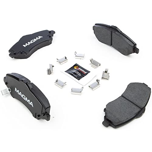 MAGMA Premium PMD1327C Ceramic Brake Pads, Front