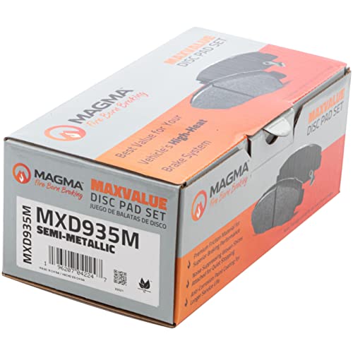 MAGMA MaxValue Semi-Metallic Brake Pads MXD935M
