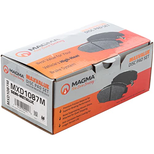 MAGMA MaxValue Semi-Metallic Brake Pads MXD1087M
