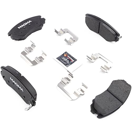 MAGMA Premium PMD924C Ceramic Brake Pads, Front