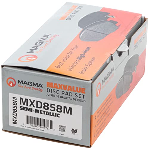 MAGMA MaxValue Semi-Metallic Brake Pads MXD858M