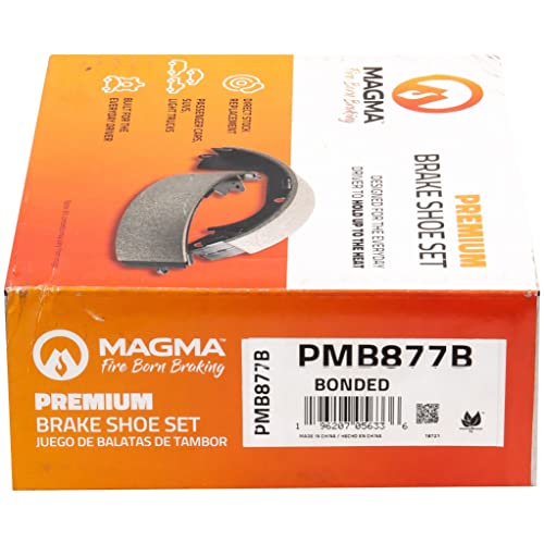 MAGMA Premium PMB877B Parking Brake Shoes