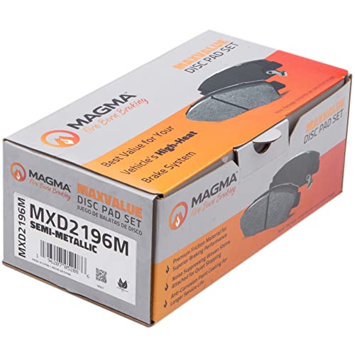 MAGMA MaxValue Semi-Metallic Brake Pads MXD2196M