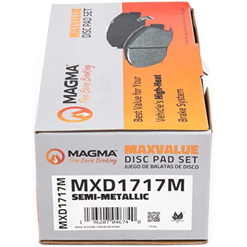 MAGMA MaxValue Semi-Metallic Brake Pads MXD1717M