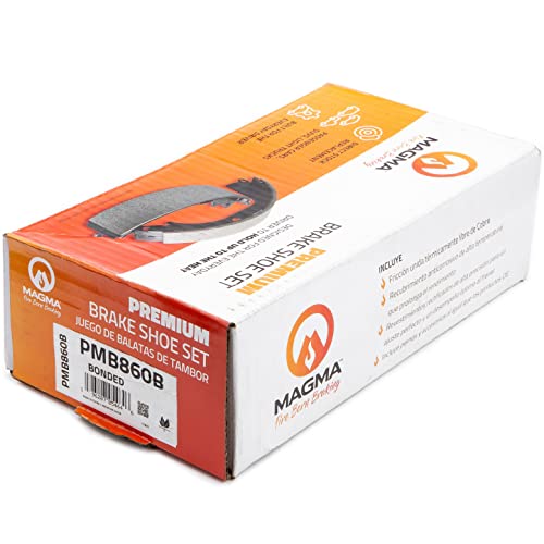 MAGMA Premium PMB860B Bonded Shoes, Rear