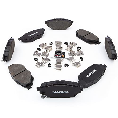 MAGMA Premium PMD1682M Semi-Metallic Brake Pads