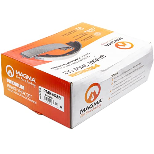 MAGMA Premium PMB853B Bonded Shoes, Rear