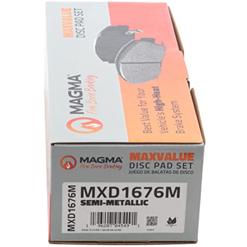 MAGMA MaxValue Semi-Metallic Brake Pads MXD1676M