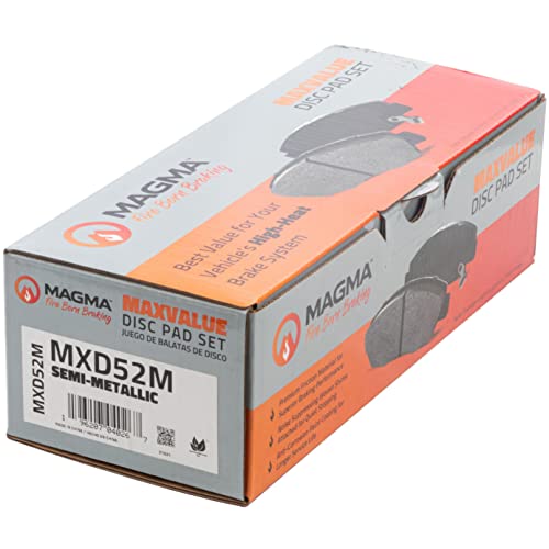 MAGMA MaxValue Semi-Metallic Brake Pads MXD52M