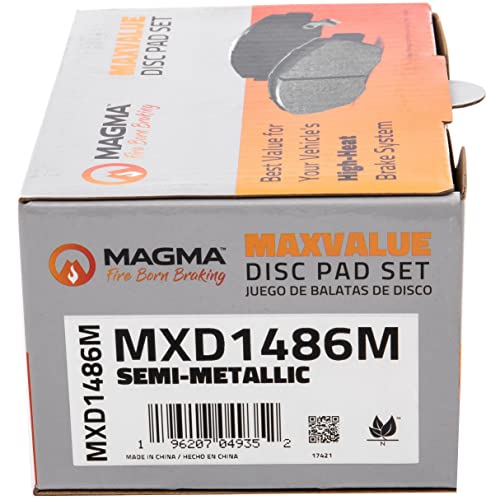 MAGMA MaxValue Semi-Metallic Brake Pads MXD1486M
