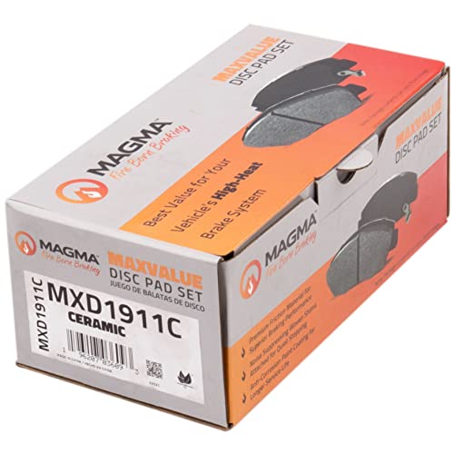 MAGMA MaxValue MXD1911C Ceramic Brake Pads, Front