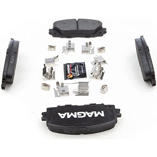 MAGMA Premium PMD1184C Ceramic Brake Pads, Front