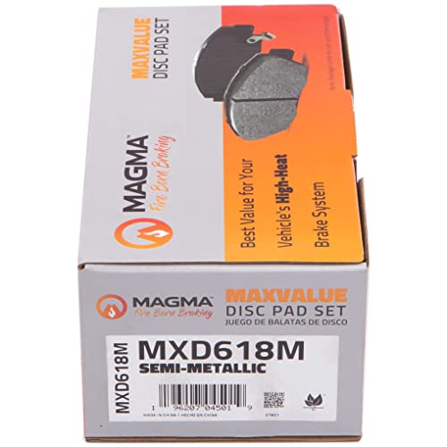 MAGMA MaxValue Semi-Metallic Brake Pads MXD618M