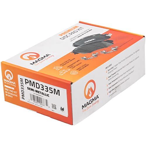 MAGMA Premium Semi-Metallic Brake Pads PMD335M