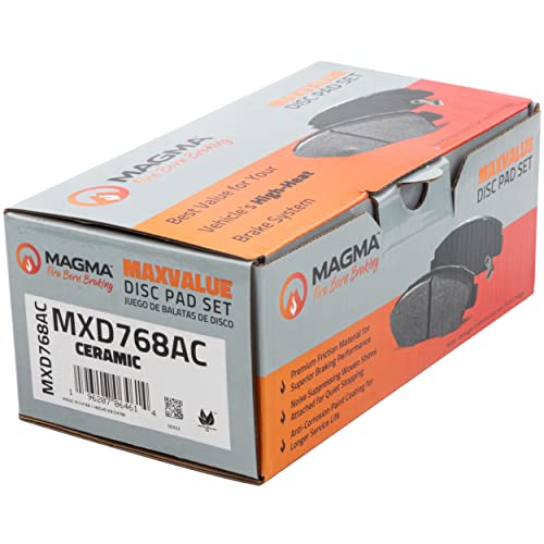 MAGMA MaxValue MXD768AC Ceramic Brake Pads, Front