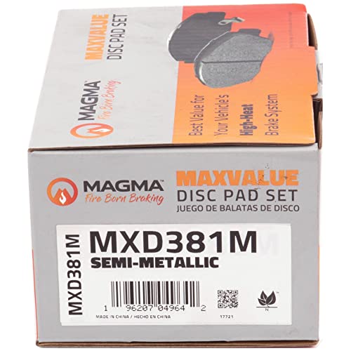 MAGMA MaxValue Semi-Metallic Brake Pads MXD381M