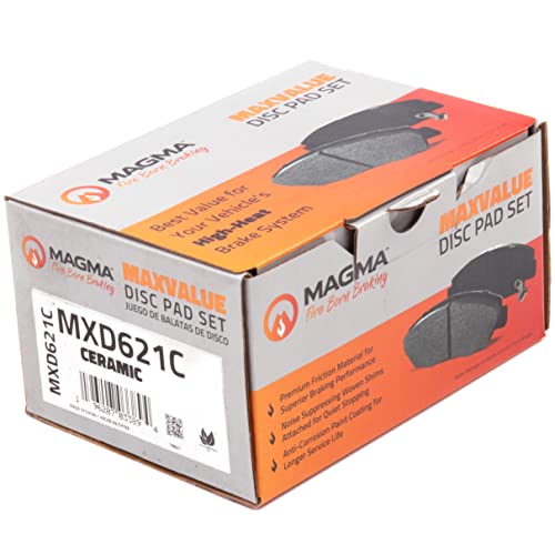 MAGMA MaxValue MXD621C Ceramic Brake Pads, Front