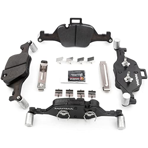 MAGMA Premium PMD2060C Ceramic Brake Pads, Front