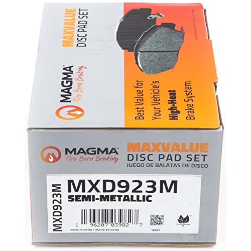 MAGMA MaxValue Semi-Metallic Brake Pads MXD923M