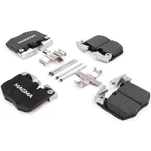 MAGMA Premium PMD1867C Ceramic Brake Pads, Front