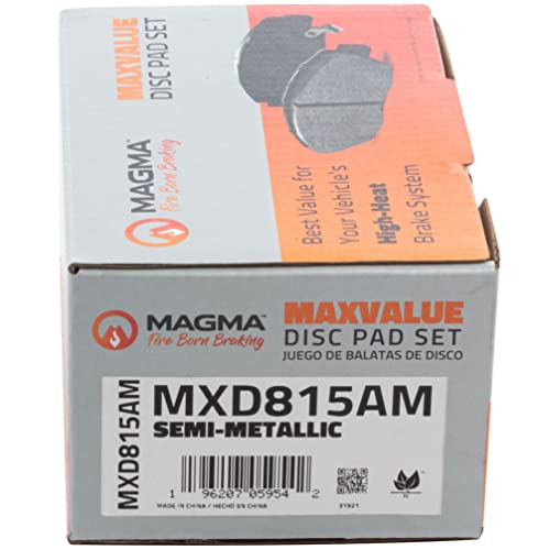 MAGMA MaxValue Semi-Metallic Brake Pads MXD815AM