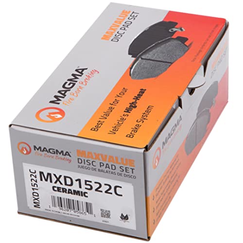 MAGMA MaxValue MXD1522C Ceramic Brake Pads, Front
