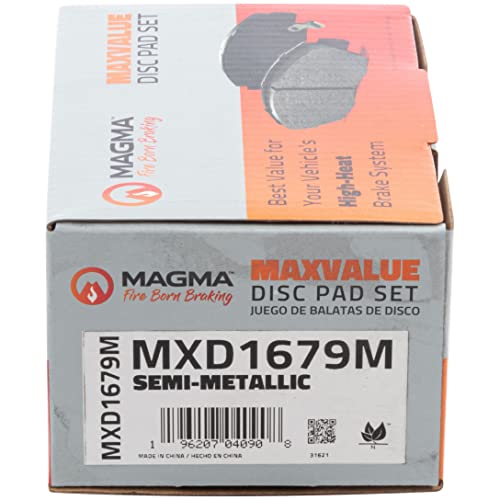MAGMA MaxValue Semi-Metallic Brake Pads MXD1679M