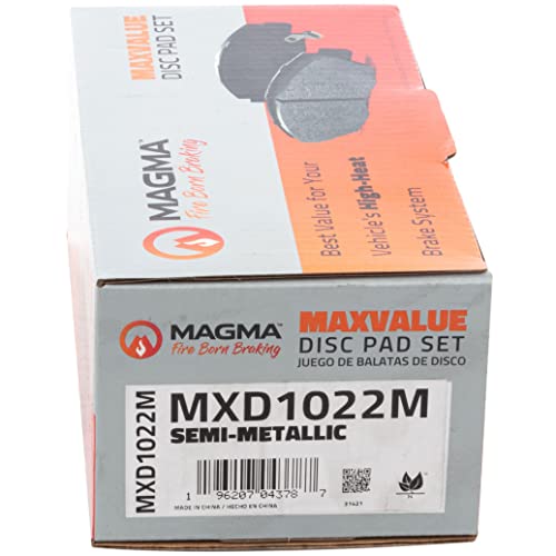 MAGMA MaxValue Semi-Metallic Brake Pads MXD1022M