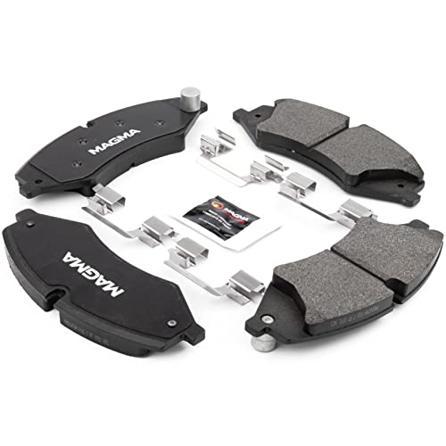 MAGMA Premium PMD1479M Semi-Metallic Brake Pads, Front