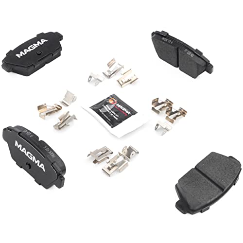 MAGMA Premium PMD329C Ceramic Brake Pads, Rear