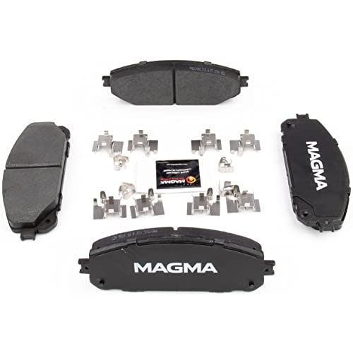 MAGMA Premium PMD1709C Ceramic Brake Pads, Front