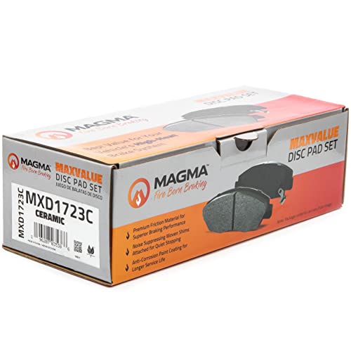 MAGMA MaxValue MXD1723C Ceramic Brake Pads, Front