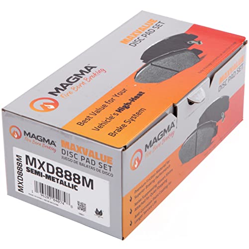 MAGMA MaxValue Semi-Metallic Brake Pads MXD888M