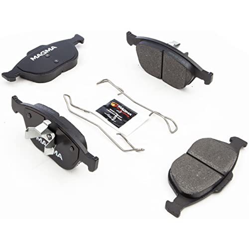 MAGMA Premium PMD970M Semi-Metallic Brake Pads, Front