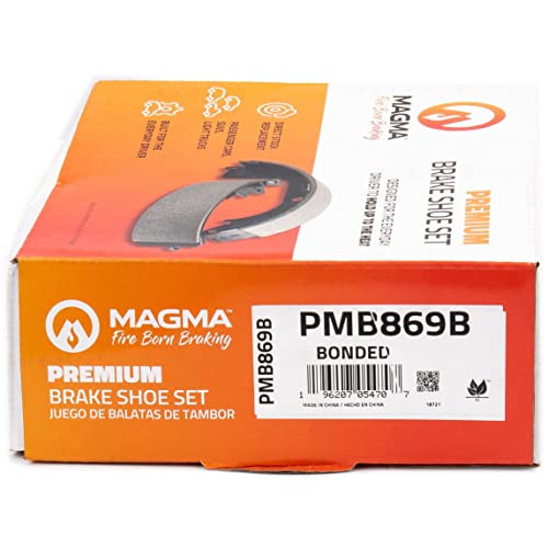 MAGMA Premium PMB869B Parking Brake Shoes
