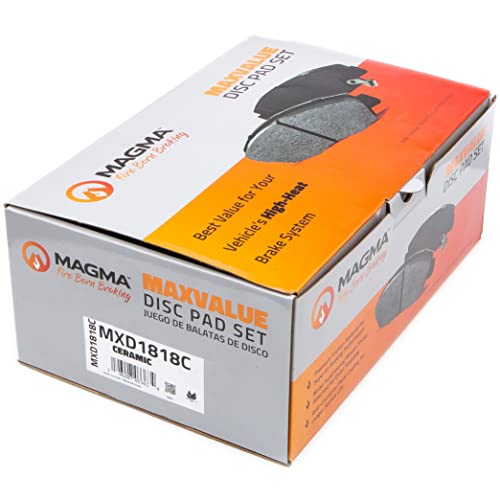 MAGMA MaxValue MXD1818C Ceramic Brake Pads, Front