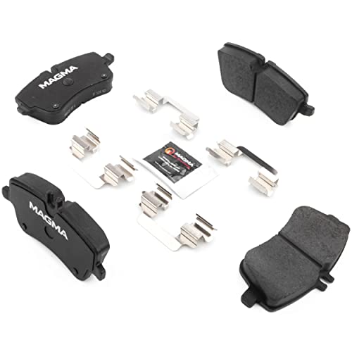 MAGMA Premium PMD872C Ceramic Brake Pads, Front